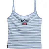 Superdry Femme Débardeur Athletic Essentials Coupe Ajustée Bleu Clair Taille: 42