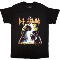 Def Leppard Hommes, T-shirt, Hysteria, Noir, (L)