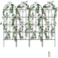 Vevor Treillis jardin pour plantes grimpantes