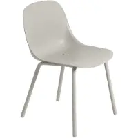 Muuto Fiber Outdoor Chaise d'extérieur Grey
