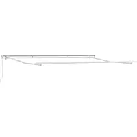 vidaXL Store extensible vert et blanc 500 x 300 cm