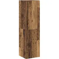 vidaXL Armoires murales TV 6 pcs. Aspect vieux bois Matériaux dérivés du bois