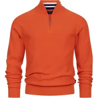 INDICODE JEANS Pull-over ' Bull ' orange