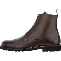 Strellson Bottines à lacets brun foncé