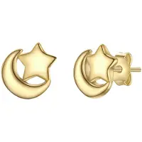 Glanzstücke Boucles d'oreilles jaune d'or