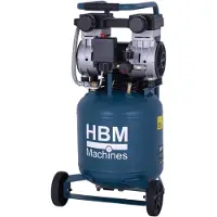 HBM Compresseur vertical silencieux 24 litres
