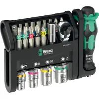 Wera 05049000001 Tool-Check Modular 1 Jeu D'outils Dans Tool-Check - 21 Pièces