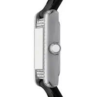 Emporio Armani Montre à affichage analogique noir / argent
