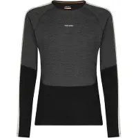 Icebreaker Merino 200 Oasis+ Crewe Long Sleeve Base Layer Gris L Homme