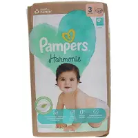 Pampers Harmonie Couches Taille 3 6 à 10kg x42