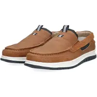 Gaastra Hommes Mocassins Marron Cuir Synthétique-TextileTaille:41