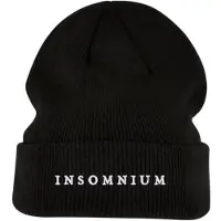 Insomnium Bonnet de - Logo - pour Unisexe - noir - Taille Standard