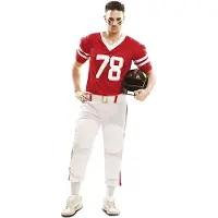 My Other Me Fun Company Rugby Player Costume Beige 3XL Enfants