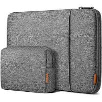 Inateck LB01006-13 (14", Apple), Sac pour notebook, Gris