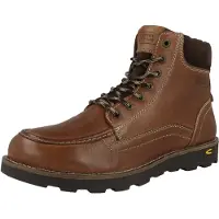 Camel active Bottines à lacets marron