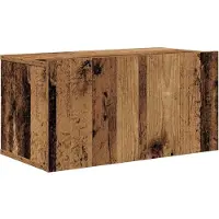 vidaXL Ensemble d'armoires TV mural 5 pcs Bois ancien