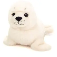 Teddy HERMANN® Robbe weiß 25 cm