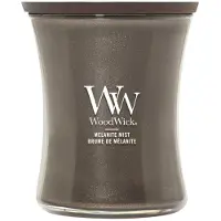 Woodwick Precious Metals Melanite Mist bougie parfumée 275 g