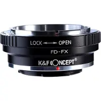 K&F Concept Adaptateur d'objectif K&F Canon FD - Fujifilm X