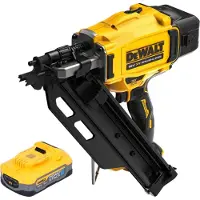 DeWalt DCN 930 N Akku Nagler 18 V 50 - 90 mm Brushless + 1x Powerstack Akku 5,0 Ah - ohne Ladegerät (Pistolet à clous)