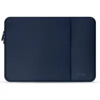 TechProtection Neoprene Laptop Case 15-16 - Navy Blue (16"), Sac pour notebook, Bleu