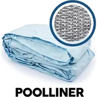 Bestway Power Steel Piscine de Cadre Rectangulaire Liner 404 x 201 x 100 cm