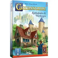 999 Games 999Games Extension des maisons cathédrales de Carcassonne