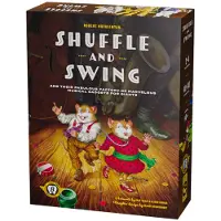 Bitewing Games Shuffle and Swing - Jeu de plateau avec rondelles à double couche - Thème jazz - ENG Edition