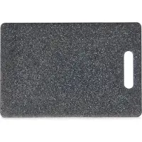 Zeller Planche À Découper - - 30 X 20 Cm - Granit - Hygiénique - Résistant Aux Coupures
