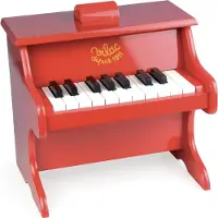Vilac Piano - Rouge - - UneTaille - Instruments de Musique
