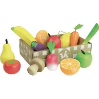 Vilac - Set de Fruits et Légumes Jour de Marché