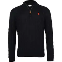 U.S. POLO ASSN. Regular Fit Pull-over Tirettenoir, Unicolore