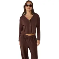 No Matter What Cardigan marron