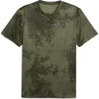 Puma Tad Essentials Aop Short Sleeve T-shirt Vert M Homme