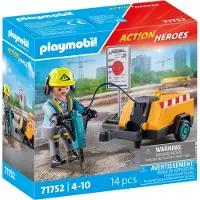 Playmobil 71752 Ouvrier du bâtiment avec burin 71752