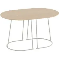 Muuto Airy Table Basse Oak|Off-White | Small