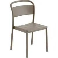 Muuto Linear Steel Side Chair Taupe