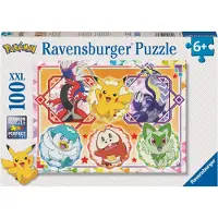 Ravensburger Puzzle Pokemon XXL 100 elementów - Oficjalny Produkt Oryginalny