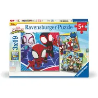 Ravensburger Puzzle Spidey 3 x 49 pièces. L'homme-araignée. Spiderman. À partir de 5 ans. 00005730.