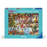 Ravensburger Puzzle de Noël Disney 1000 pièces pour adultes - 12000537 - Fabrication artisanale en Allemagne. Chaque pièce s'assemble parfaitemen