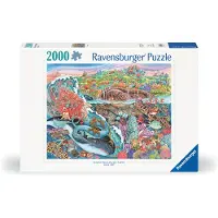 Ravensburger Puzzle de 2000 pièces. Puzzle pour adultes. À partir de 14 ans. Le mythe de Thalassa. Mer. 12001484.
