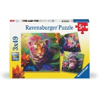 Ravensburger Jungle Babies puzzle, 3x49pcs.
