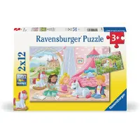 Ravensburger Puzzle 2 Puzzles - Amitié Magique - 10 à 25 pièces