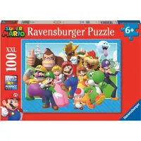 Ravensburger - 12001074 Puzzle pour enfants - 100 pi ces xxl - Loy's-a-go! / Super Mario - Puzzle de 6 ans - Cardboard pais et robuste - Adventu