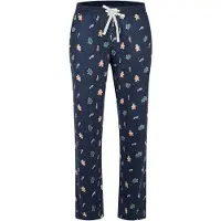 Happy Shorts Pantalon de pyjama 'Christmas' ivoire / bleu marine / vert