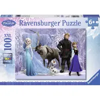 Ravensburger 100 pièces Kinder Puzzle XXL Disney Frozen Royaume de la Reine des Neiges 10516