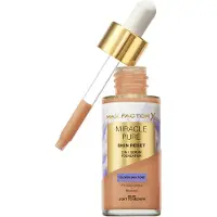 Max Factor Miracle Pure Skin Reset 2 In 1 Foundation 60-80 Light To Medium 30 ml