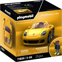 Playmobil Porsche Carrera Gt Vehicle Construction Game Jaune Enfants