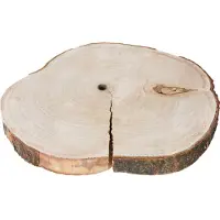 Naturel Collections Runder Untersetzer aus Holz