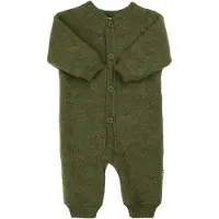 Joha Combinaison pour Poussette - Laine - Foncé Olive - - 80 - Combinaison pour Poussette